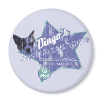 Dingo's Australian Tours magnets