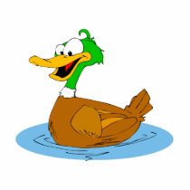 Dingy Duck photo sculptures by BisforBirds Dingy Duck photo sculptures