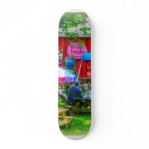 Dining Al Fresco skateboards