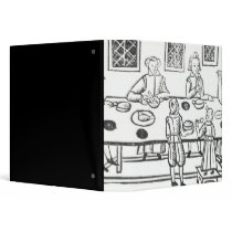 Dining at Home, from the Roxburghe ballads Binders