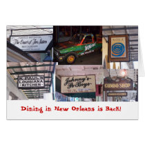 Dining in New Orleans is Back! cards