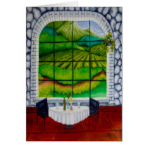 Dining Out Greeting Card