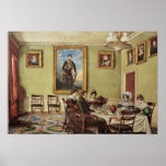 Dining room at Langton Hall Poster