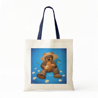 Dinky Bear in Love bag