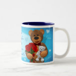 Dinky Bear with Teddy Coffee Mugs