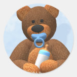 Dinky Bears Baby Boy Sticker