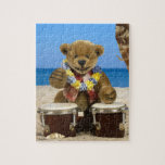 Dinky Bears Beach Drummer Jigsaw Puzzle