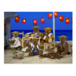 Dinky Bears: Beach Party Post Card