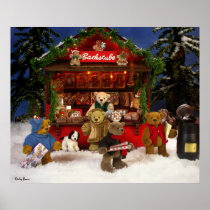 Dinky Bears Christmas Fair Poster