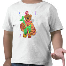 Dinky Bears Clown Modelling Balloon Animals T-shirts