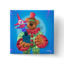 Dinky Bears Clown with Jack in the Box Pins