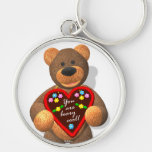 Dinky Bears Dearly Tidings 3 Keychain