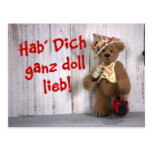 Dinky Bears: Declaration of love Post Card