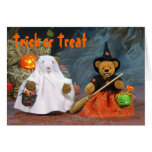 Dinky Bears Ghost & Witch cards