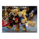 Dinky Bears: Guitar Duet Post Card