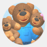 Dinky Bears: Happy Family Sticker