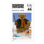 Dinky Bears Ice Fishing Postage
