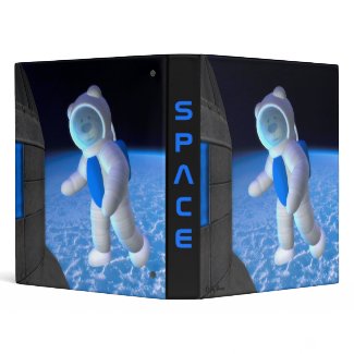 Dinky Bears in Space Binder binder