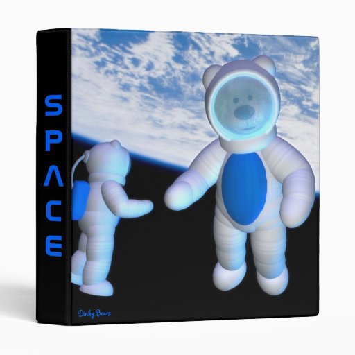 Dinky Bears in Space Binder