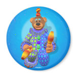 Dinky Bears juggling Clown 2 magnets