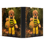 Dinky Bears Little Bee Vinyl Binder
