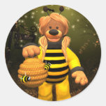 Dinky Bears Little Bee Sticker