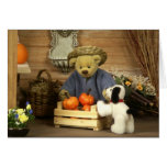 Dinky Bears Little Gardener Card