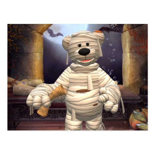 Dinky Bears Little Mummy Postcard