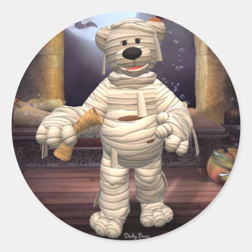 Dinky Bears Little Mummy Stickers