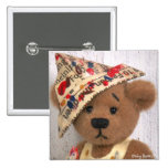 Dinky Bears Little Painter Pinback Buttons