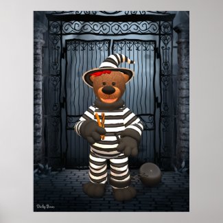 Dinky Bears Little Prisoner print