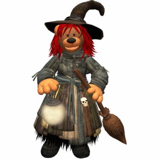 Dinky Bears Little Witch photosculpture