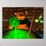 Dinky Bears Little Witch Posters