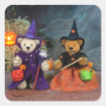 Dinky Bears Little Wizard and Witch Sticker