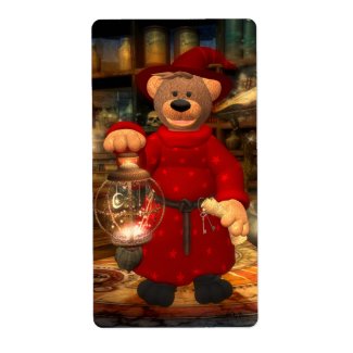 Dinky Bears Little Wizard label