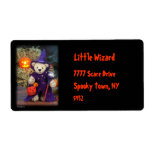 Dinky Bears Little Wizard Shipping Label