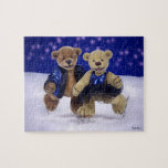 Dinky Bears on Ice Jigsaw Puzzle
