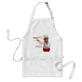 Dinky Bears Pizza Baker apron