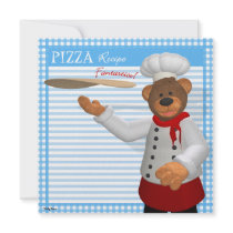 Dinky Bears Pizza Baker Invite