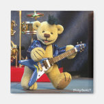Dinky Bears: Rock star Refrigerator Magnets
