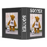 Dinky Bears Soccer Player Binder