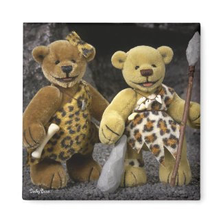 Dinky Bears Stone Age magnet