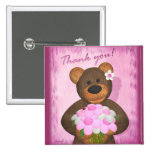 Dinky Bears: Thank you Pinback Buttons