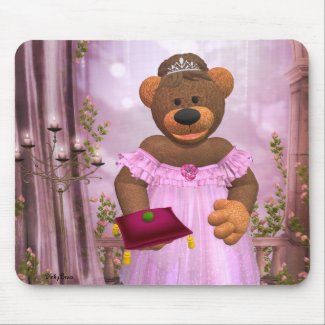 Dinky Bears: The Princess and the Pea mousepad