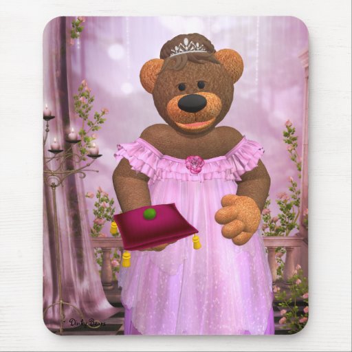 Dinky Bears: The Princess and the Pea Mousepad