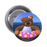 Dinky Bears Water Fun Pinback Button
