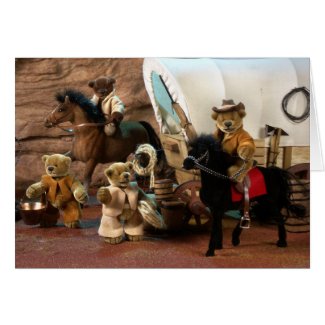 Dinky Bears Wild West Adventure card