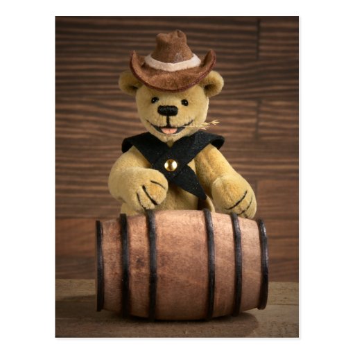 Dinky Bears: Wild West Life Postcards