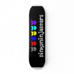 Dinky Ninja Bears Custom Skateboard