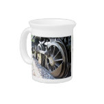 Dinky the Steam Engine - main drive wheel Drink Pitchers